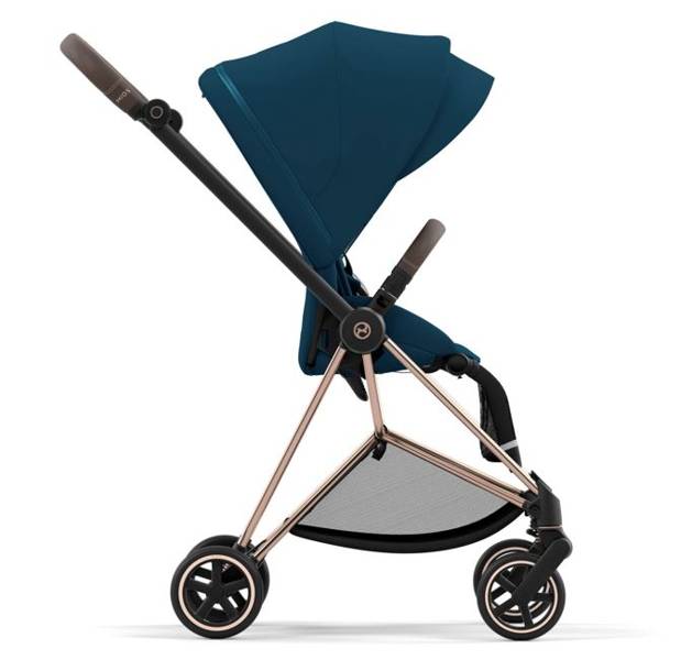 Cybex Mios 3.0 Mountain Blue Plus + Cloud Z i-Size + Rose gold frame Детская коляска 3in1