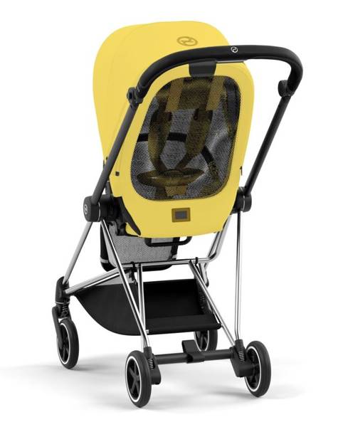 Cybex Mios 3.0 Mustard Yellow Plus + Cloud Z i-Size + Chrome Black frame Детская коляска 3in1