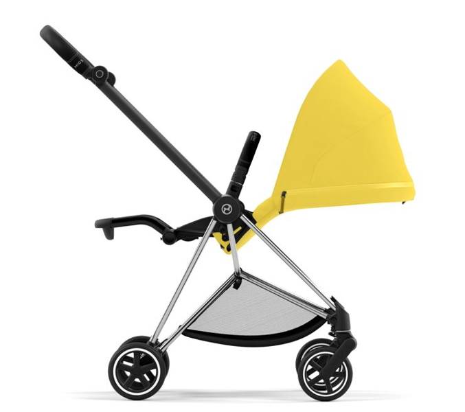 Cybex Mios 3.0 Mustard Yellow Plus + Cloud Z i-Size + Chrome Black frame Детская коляска 3in1