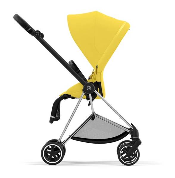 Cybex Mios 3.0 Mustard Yellow Plus + Cloud Z i-Size + Chrome Black frame Детская коляска 3in1