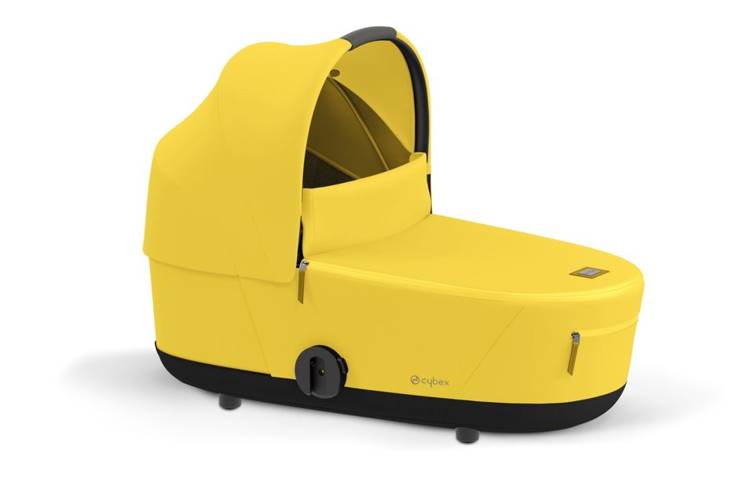 Cybex Mios 3.0 Mustard Yellow Plus + Cloud Z i-Size + Chrome Black frame Детская коляска 3in1