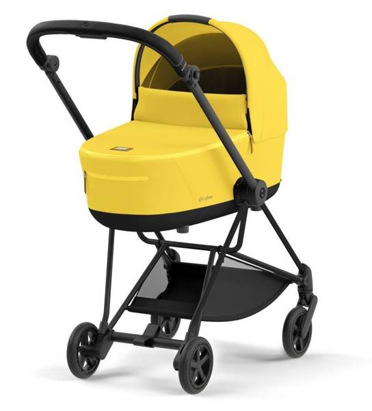 Cybex Mios 3.0 Mustard Yellow Plus + Cloud Z i-Size + Matt Black frame Детская коляска 3in1