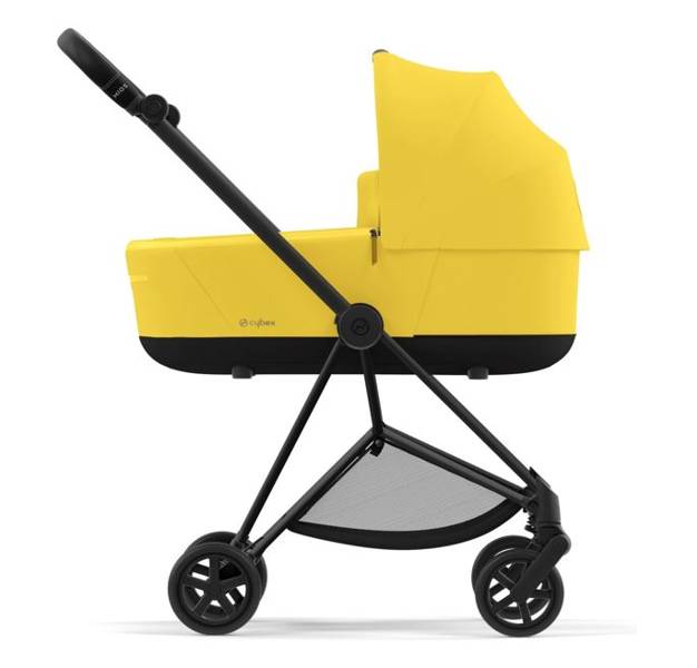 Cybex Mios 3.0 Mustard Yellow Plus + Cloud Z i-Size + Matt Black frame Детская коляска 3in1