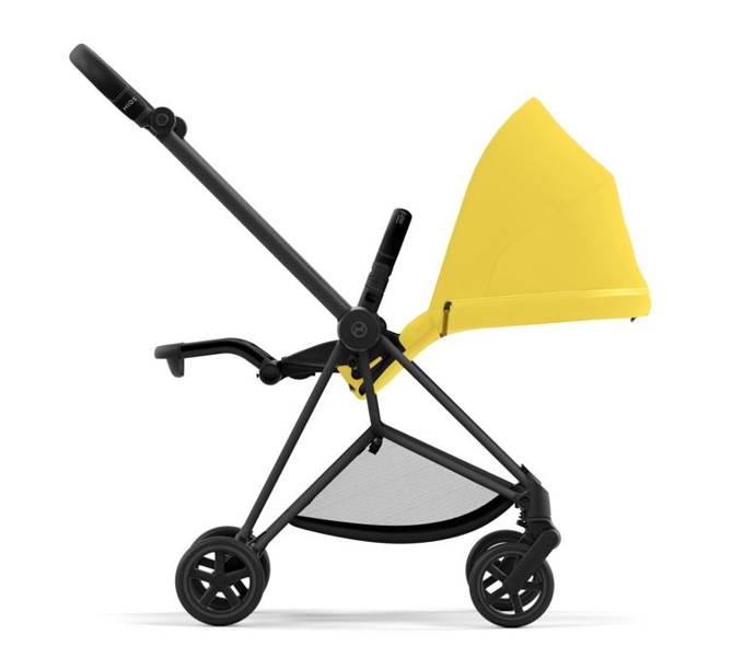 Cybex Mios 3.0 Mustard Yellow Plus + Cloud Z i-Size + Matt Black frame Детская коляска 3in1