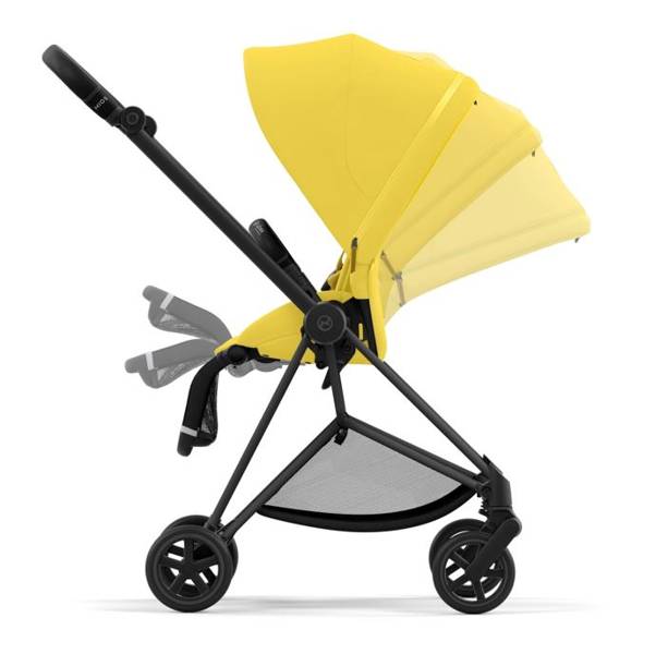 Cybex Mios 3.0 Mustard Yellow Plus + Cloud Z i-Size + Matt Black frame Детская коляска 3in1