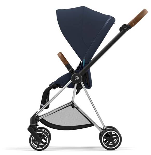 Cybex Mios 3.0 Nautical Blue + Cloud Z I-Size + Chrome Brown frame Детская коляска 4in1