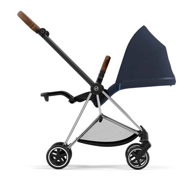 Cybex Mios 3.0 Nautical Blue + Cloud Z I-Size + Chrome Brown frame Детская коляска 4in1