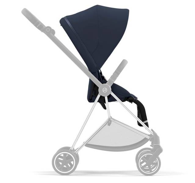 Cybex Mios 3.0 Nautical Blue Plus + Cloud Z i-Size + Chrome Black frame Детская коляска 3in1