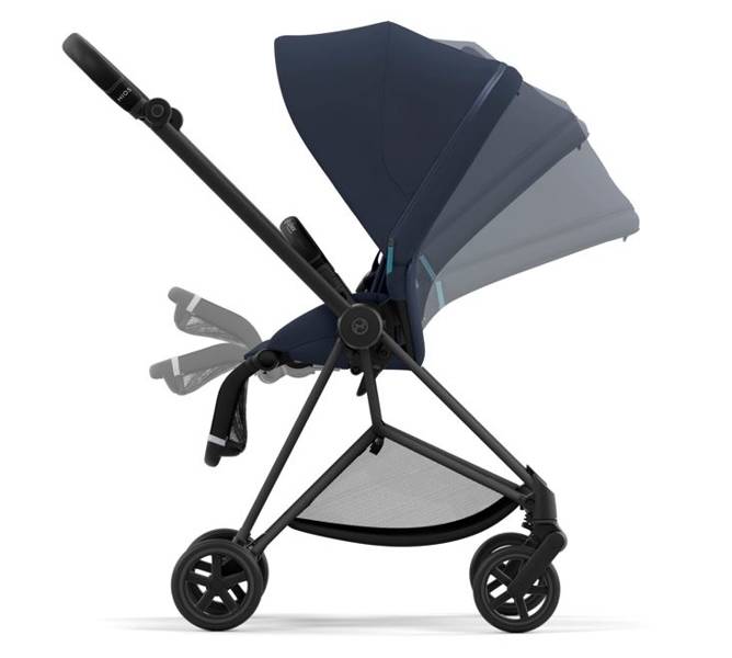 Cybex Mios 3.0 Nautical Blue Plus + Cloud Z i-Size + Matt Black frame Детская коляска 3in1