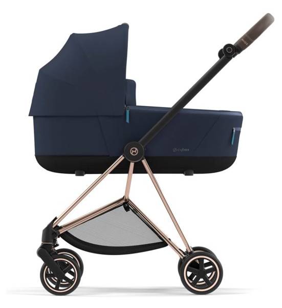 Cybex Mios 3.0 Nautical Blue Plus + Cloud Z i-Size + Rose gold frame Детская коляска 3in1