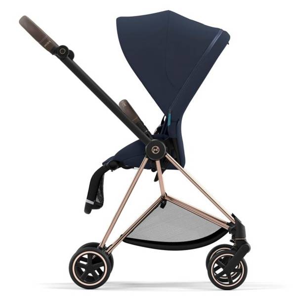 Cybex Mios 3.0 Nautical Blue Plus + Cloud Z i-Size + Rose gold frame Детская коляска 3in1