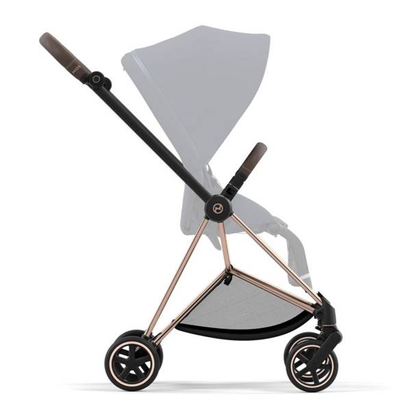 Cybex Mios 3.0 Nautical Blue Plus + Cloud Z i-Size + Rose gold frame Детская коляска 3in1