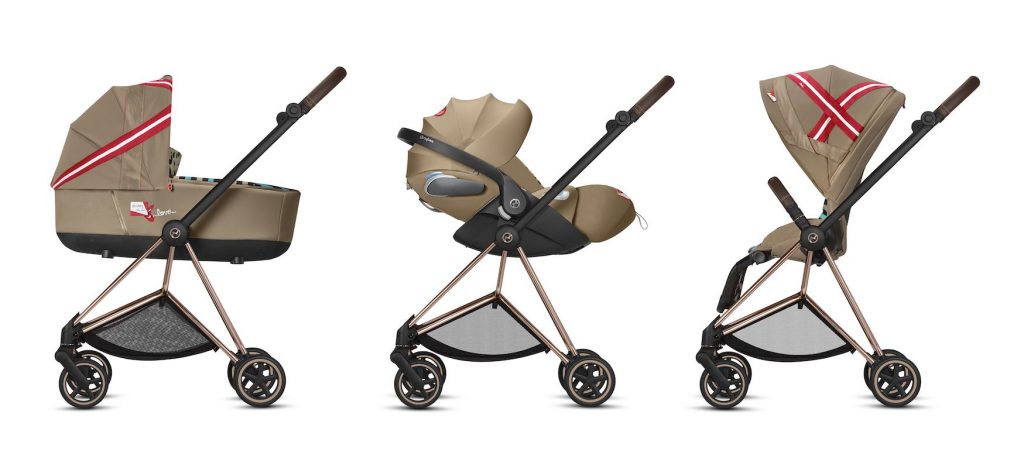 Cybex Mios 3.0 One Love + Cloud Z i-Size + Chrome Brown frame Детская коляска 3in1