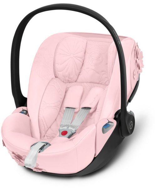 Cybex Mios 3.0 Pale Blush Simply Flowers + Cloud Z I-Size + Chrome Black frame Детская коляска 4in1