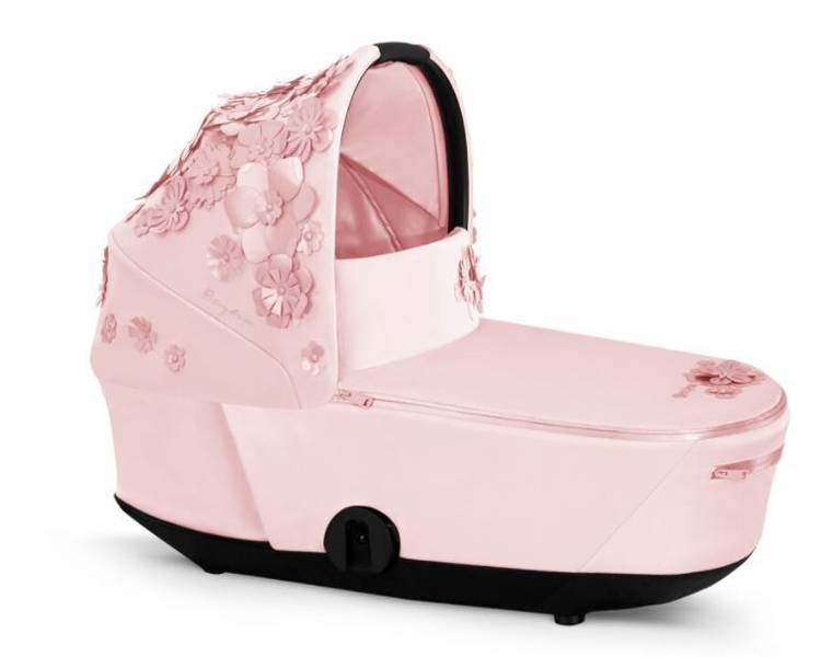 Cybex Mios 3.0 Pale Blush Simply Flowers + Cloud Z I-Size + Chrome Black frame Детская коляска 4in1