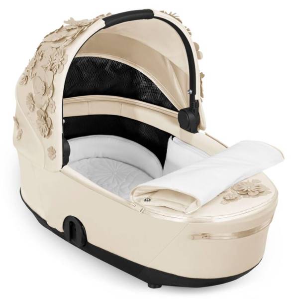 Cybex Mios Simply Flowers Nude Beige Люлька для коляски