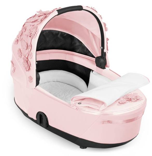 Cybex Mios Simply Flowers Pale Blush Люлька для коляски