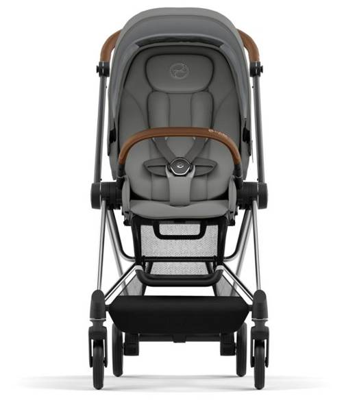 Cybex Mios 3.0 Soho Grey + Cloud Z I-Size + Chrome Brown frame Детская коляска 4in1