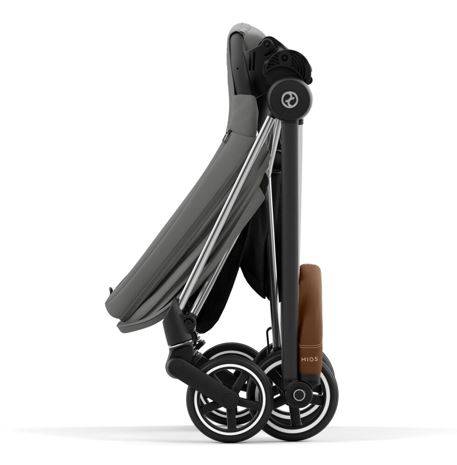 Cybex Mios 3.0 Soho Grey + Cloud Z I-Size + Chrome Brown frame Детская коляска 4in1