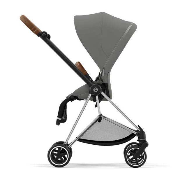 Cybex Mios 3.0 Soho Grey + Cloud Z I-Size + Chrome Brown frame Детская коляска 4in1