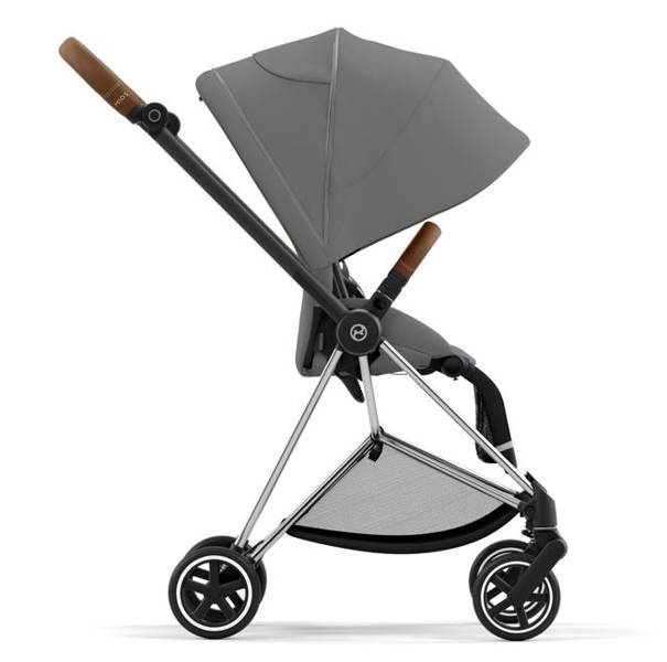 Cybex Mios 3.0 Soho Grey + Cloud Z I-Size + Chrome Brown frame Детская коляска 4in1