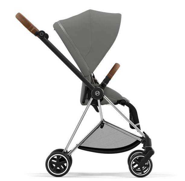 Cybex Mios 3.0 Soho Grey + Cloud Z I-Size + Chrome Brown frame Детская коляска 4in1