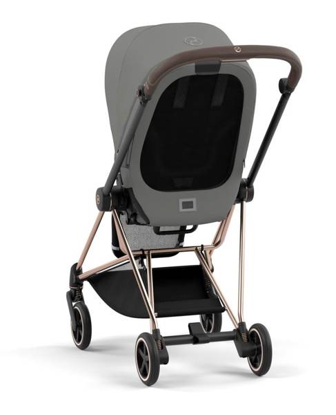 Cybex Mios 3.0 Soho Grey Plus + Cloud Z i-Size + Rose gold frame Детская коляска 3in1