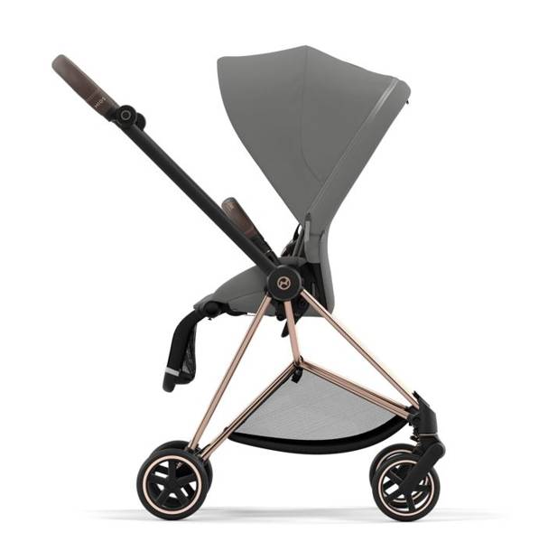 Cybex Mios 3.0 Soho Grey Plus + Cloud Z i-Size + Rose gold frame Детская коляска 3in1