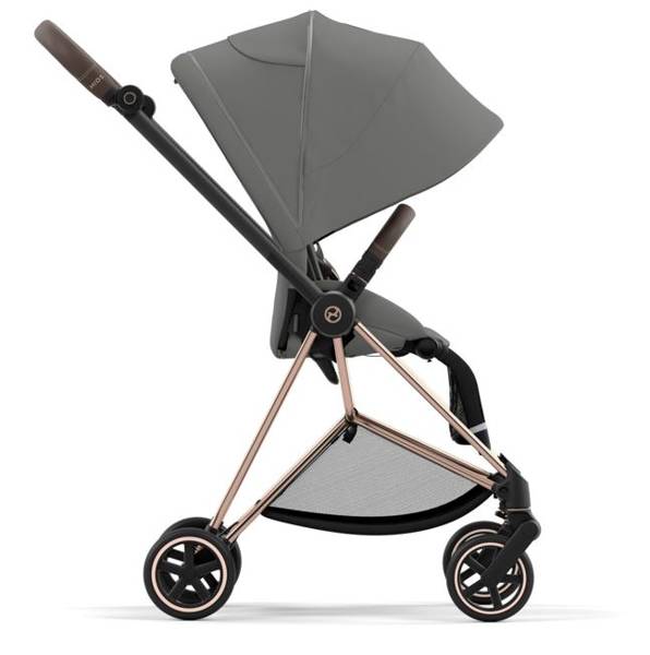 Cybex Mios 3.0 Soho Grey Plus + Cloud Z i-Size + Rose gold frame Детская коляска 3in1