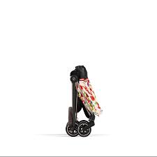 Cybex Mios 3.0 Spring Blossom Light + Cloud Z I-Size + Chrome Black frame Bērnu rati 3in1