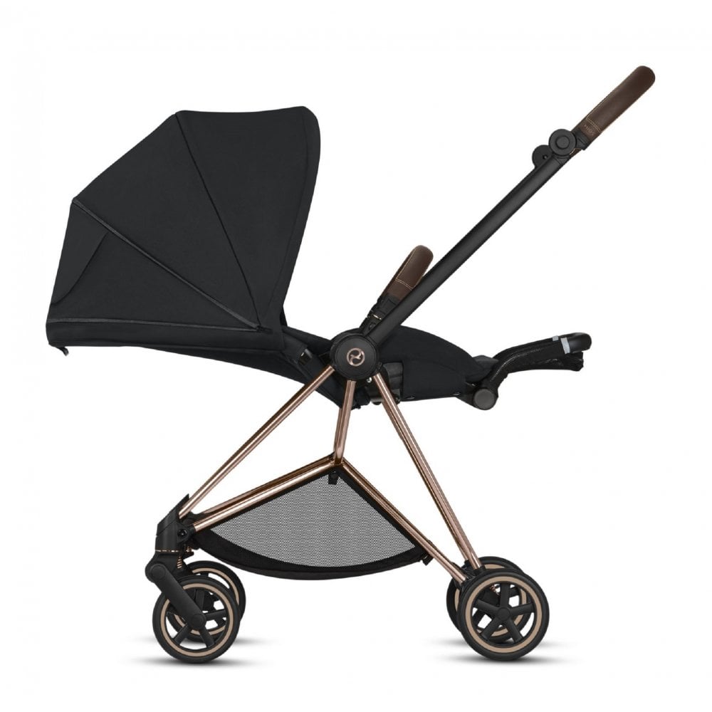 Cybex Mios Deep Black + Rose Gold Frame Детская коляска 2in1