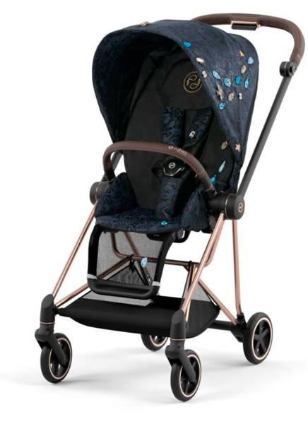 Cybex Mios Jewels of Nature + Chrome Black Frame Детская коляска 2in1