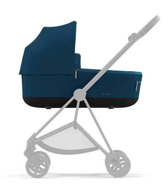 Cybex Mios Mountain Blue + Matt Black Frame Детская коляска 2in1