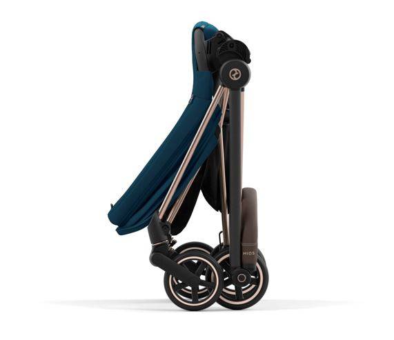 Cybex Mios Mountain Blue + Rose gold Frame Детская коляска 2in1