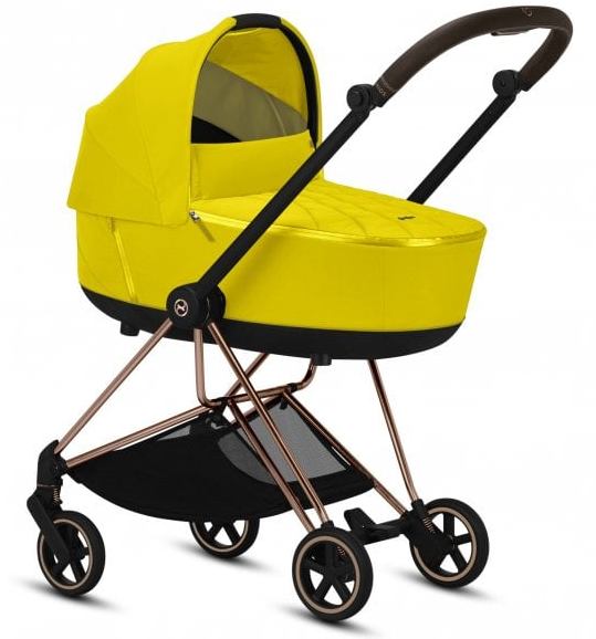 Cybex Mios Mustard Yellow + Rose Gold Детская коляска 2in1