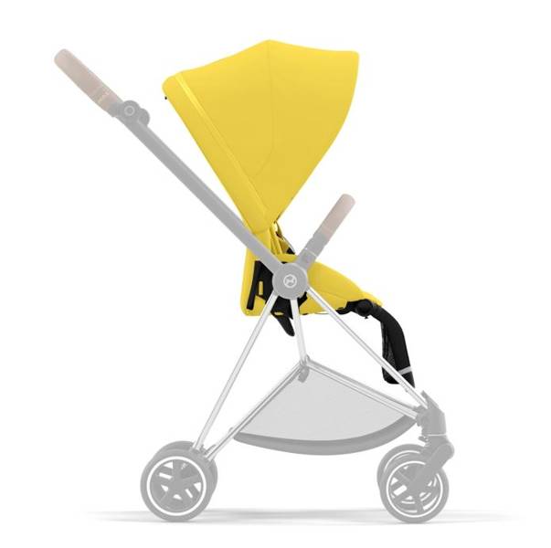 Cybex Mios Mustard Yellow + Chrome Brown Frame Прогулочная коляска