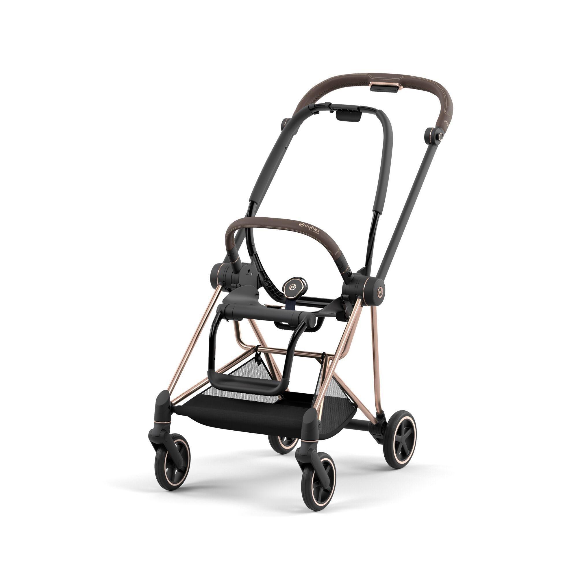 Cybex Mios Spring Blossom Dark + Chrome Brown Frame Sporta rati