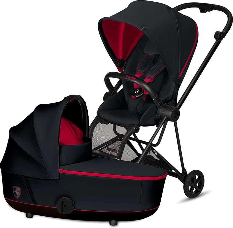 Cybex Priam + Cloud Z I-size Victory Black - Ferrari Bērnu rati 3in1