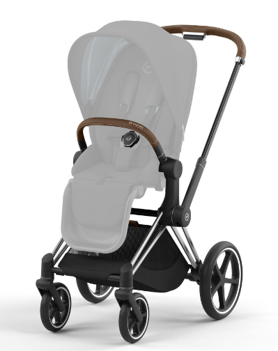 Cybex Priam 4.0 Autumn Gold Chrome brown frame Детская коляска 2in1