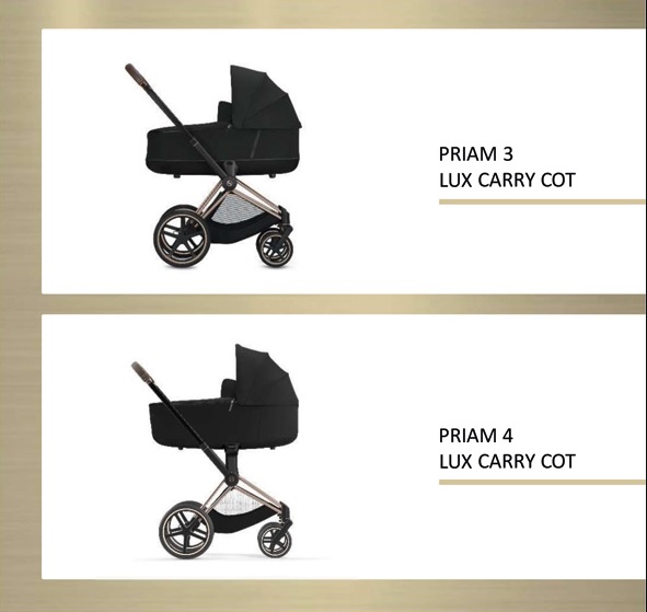 Cybex Priam 4.0 Autumn Gold Люлька для коляски