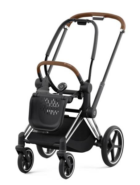 Cybex Priam 4.0 + Chrome black frame + Cloud Z I-size Deep brown Детская коляска 3in1