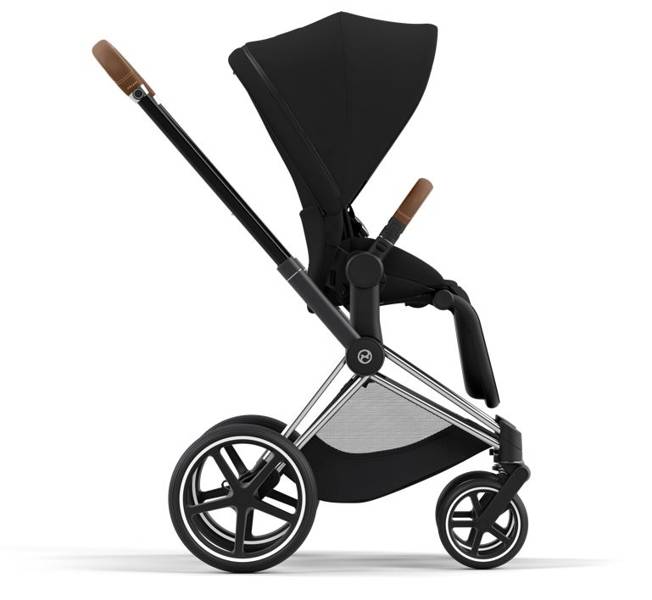 Cybex Priam 4.0 + Chrome black frame + Cloud Z I-size Deep brown Детская коляска 3in1