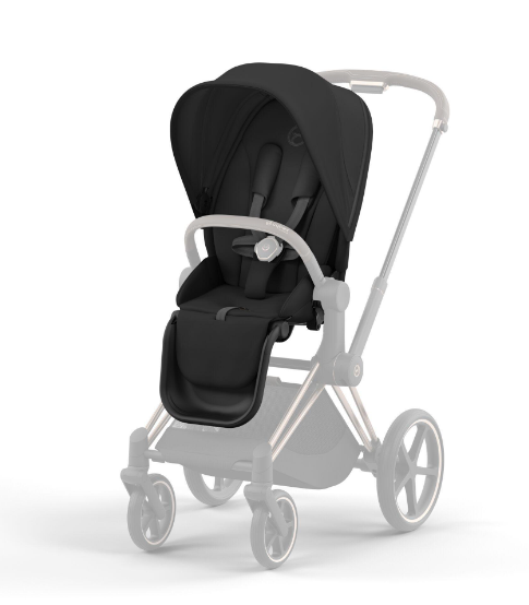 Cybex Priam 4.0 + Cloud T I-size Chrome black frame Sepia Black Детская коляска 3in1