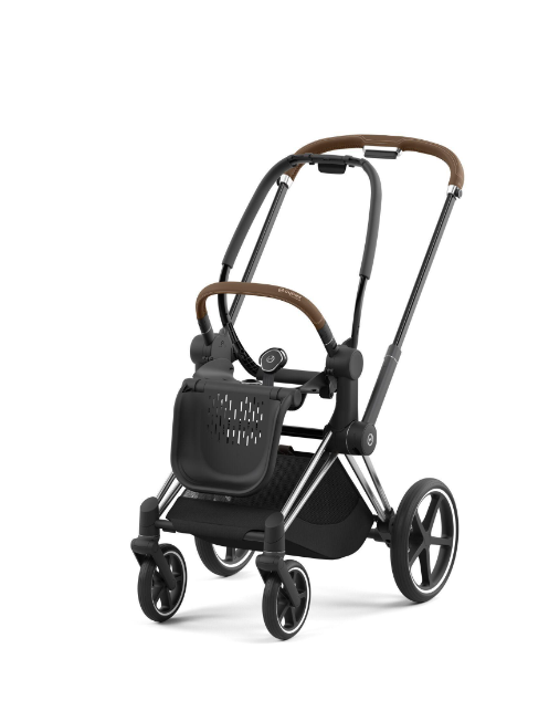 Cybex Priam 4.0 + Cloud T I-size Chrome black frame Sepia Black Детская коляска 3in1