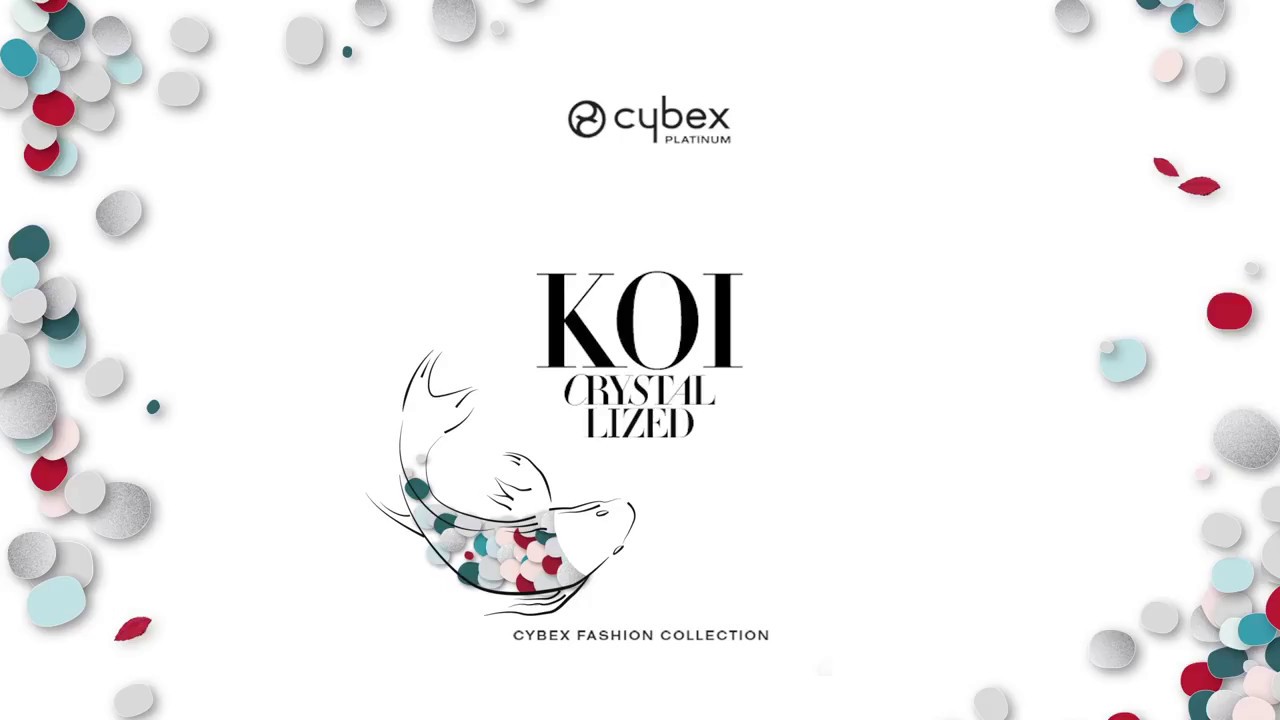 Cybex Priam 4.0 + Cloud Z I-size Chrome black frame Koi Crystallized Детская коляска 3in1