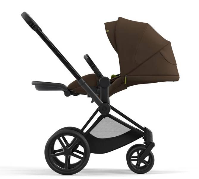 Cybex Priam 4.0 + Cloud Z I-size Matt black frame Khaki Brown Детская коляска 3in1