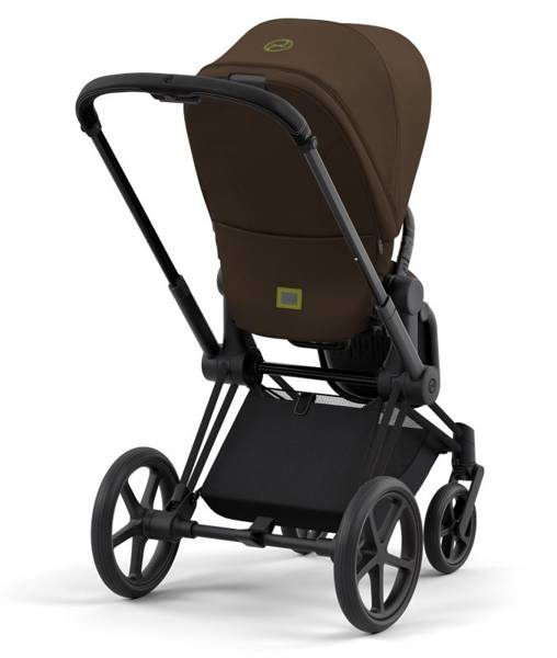 Cybex Priam 4.0 + Cloud Z I-size Matt black frame Khaki Brown Детская коляска 3in1