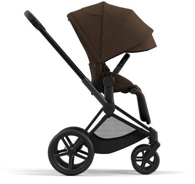 Cybex Priam 4.0 + Cloud Z I-size Matt black frame Khaki Brown Детская коляска 3in1