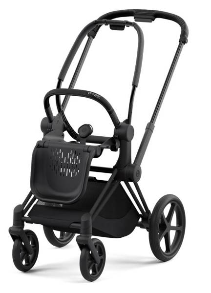 Cybex Priam 4.0 + Cloud Z I-size Matt black frame Petticoat by Jeremy Scott Bērnu rati 3in1