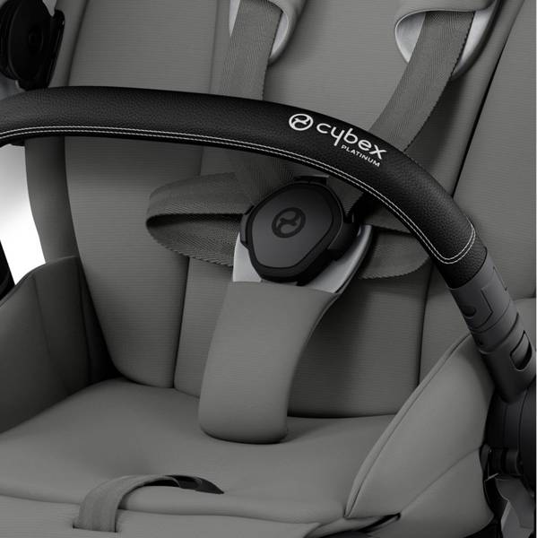 Cybex Priam 4.0 + Cloud Z I-size Matt black frame Soho Grey Детская коляска 3in1